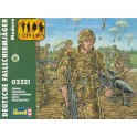 Figurines maquettes Parachutistes allemands, Epoque moderne