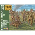 Figurines maquette Infanterie Britannique, 2ème GM Normandie 1944