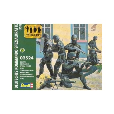 Figurines maquettes Commandos allemands (KSK), Epoque Moderne