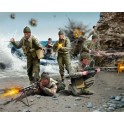 Figurines Commandos britanniques, 2ème GM