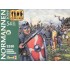 Figurines maquettes Normands, Moyen Age 1066