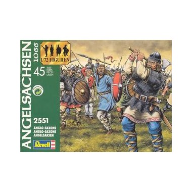 Figurines maquettes Anglo-Saxons, Moyen Age 1066