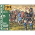 Figurines maquettes Anglo-Saxons, Moyen Age 1066