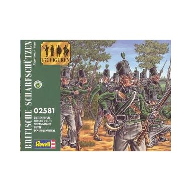 Figurines maquettes Tireurs d'elite britanniques, 1er Empire