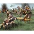 Figurines maquettes Infanterie Britannique, 2ème GM 
