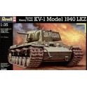 Maquette KV-1 Model 1940 LKZ soviétique, 2ème GM