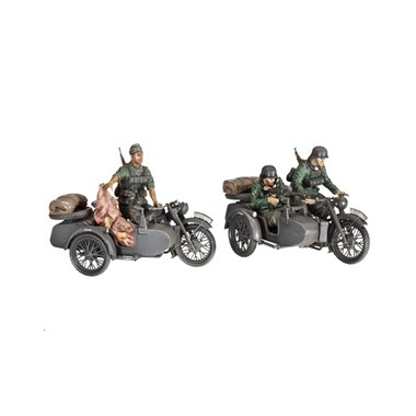 Maquette Moto BMW R-12 avec Sidecar, 2ème GM