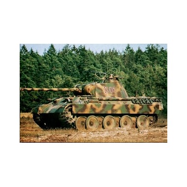 Maquette char Panther PzKpfw.V Ausf.D, 2ème GM
