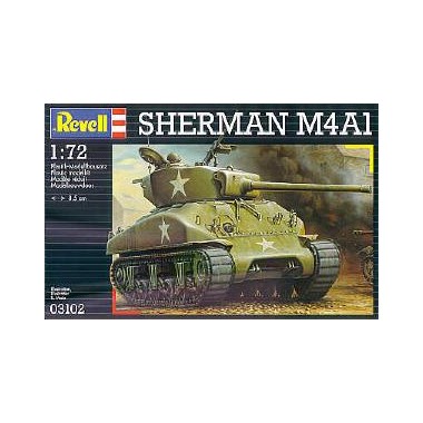 Maquette Sherman M4A1, 2ème GM Maquette Sherman M4A1, 2ème GM