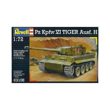 Maquette Pz.Kpfw. VI Tiger I Ausf. H, 2ème GM Maquette Pz.Kpfw. VI Tiger I Ausf. H, 2ème GM