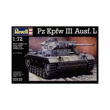 Maquette Panzer III type L, 2ème GM