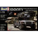 Maquette HMMWV M966 TOW porte missile &M997 Ambulance