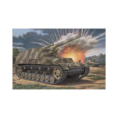 Maquette Sd.Kfz.165 "Hummel" version tardive, 2ème GM Maquette Sd.Kfz.165 "Hummel" version tardive, 2ème GM