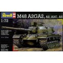 Maquette char M48 A2/A2C/A2GA2/A5, Epoque moderne
