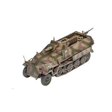 Maquette Sd.Kfz. 251/9 Ausf.C "Stummel", 2ème GM