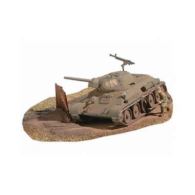 Diorama T.34/76 mm sovietique, 2ème GM