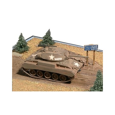Diorama M24 Chaffee U.S., 2ème GM
