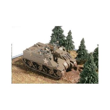 Diorama M-7 105 mm "Priest" U.S., 2ème GM Diorama M-7 105 mm "Priest" U.S., 2ème GM