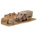 Maquette diorama Krupp Protze (Kfz.70) & Pak 3,7-cm allemand, 2ème GM