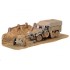 Maquette diorama Krupp Protze (Kfz.70) & Pak 3,7-cm allemand, 2ème GM