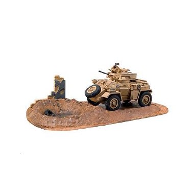 Diorama Humber Mk.II britannique, 2ème GM Diorama Humber Mk.II britannique, 2ème GM