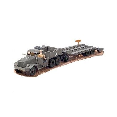 Diorama M19 Tank Transporter, 2ème GM Diorama M19 Tank Transporter, 2ème GM