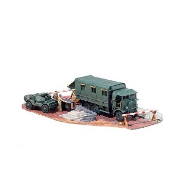 Diorama Leyland Retriever Montgomery & véhicule reconnaissance XX 09/13