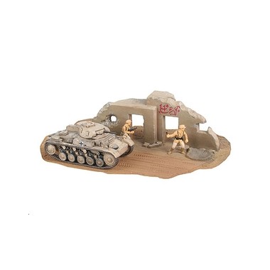Diorama PzKpfw II Ausf. F, 2ème GM