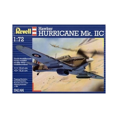 Maquette Hawker Hurricane Mk 2C Britannique, 2ème GM