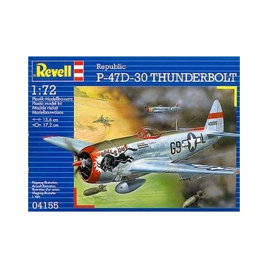 Maquette P-47 D Thunderbolt US, 2ème GM