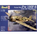Maquette Focke Wulf Fw190F-8 & Bv246 "Hagelkorn", 2ème GM