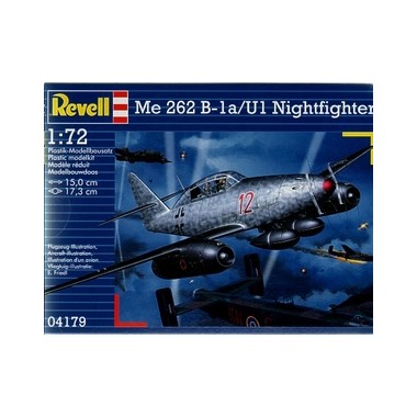Maquette Messerschmitt Me262 B-1a/U1 Chasseur de nuit, 2ème GM