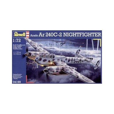 Maquette Arado Ar 240 C-2 Chasseur de nuit, 2ème GM 1943