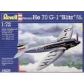 Maquette Heinkel He70 G-1 Blitz