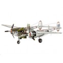 Maquette Lockheed P-38 J/M Lightning, 2ème GM