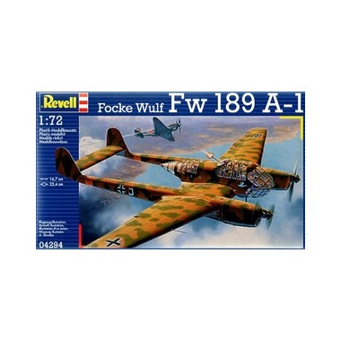 Maquette Focke Wulf Fw189 A-1, 2ème GM