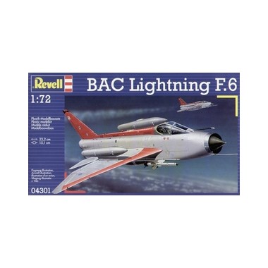 Maquette BAC Lightning F.6, Epoque moderne