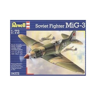 Maquette Chasseur soviétique MiG-3, 2ème GM