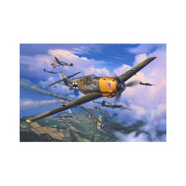 Maquette Messerschmitt Bf-109 E-4, 2ème GM