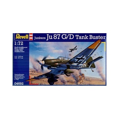 Maquette Junkers Ju87 G/D Chasseur de chars, 2ème GM
