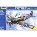 Maquette Supermarine Spitfire Mk.22/24, 2ème GM