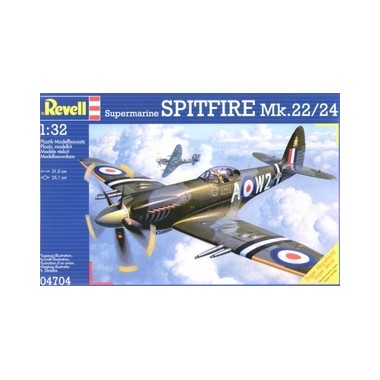 Maquette Supermarine Spitfire Mk.22/24, 2ème GM