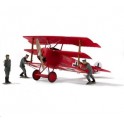 Maquette Fokker Dr.I "Von Richthofen" avec figurines, 1ère GM