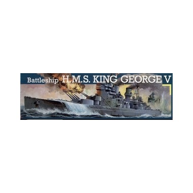 Maquette Cuirassé H.M.S. King George V, 2ème GM