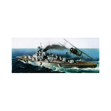 Maquette Cuirassé Bismark, 2ème GM
