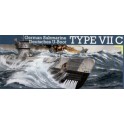 Maquette U-Boot type VII-C, 2ème GM