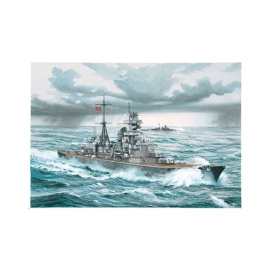 Maquette Croiseur lourd Prinz Eugen, 2ème GM