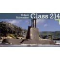 Maquette Sous-marin allemand Classe 214, Epoque moderne