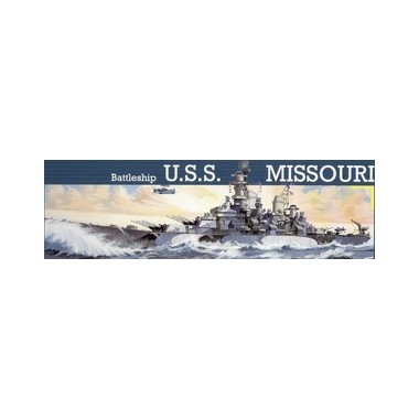 Maquette Cuirassé U.S.S. Missouri, 2ème GM