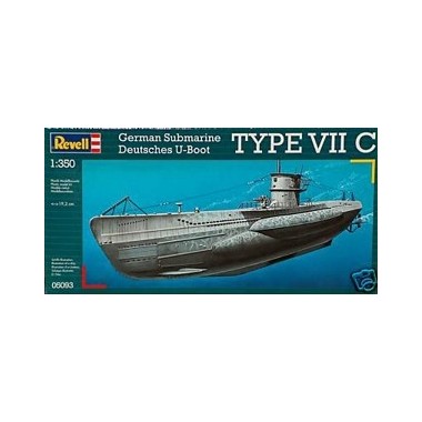 Maquette U-Boot allemand Type 7C, 2ème GM